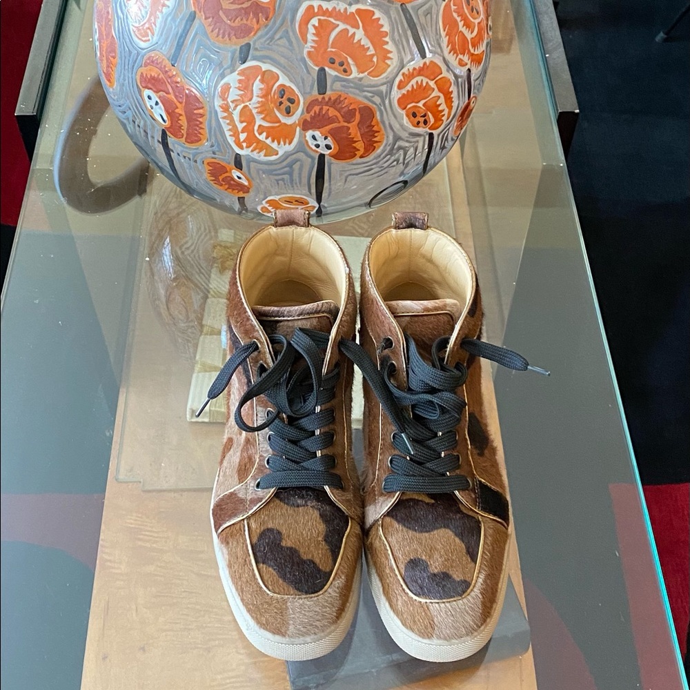 Louboutin pair of sneakers, 37.5